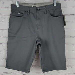 Vans Off The Wall Walter 3-J "Quiet Shade" Gray Shorts. Size 28 Regular. NWT.